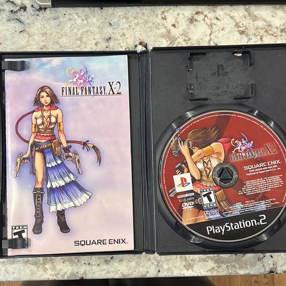 Final Fantasy X-2 PS2 (Sony PlayStation 2, 2003) - Picture 4 of 4